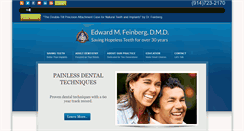 Desktop Screenshot of edwardfeinbergdmd.com
